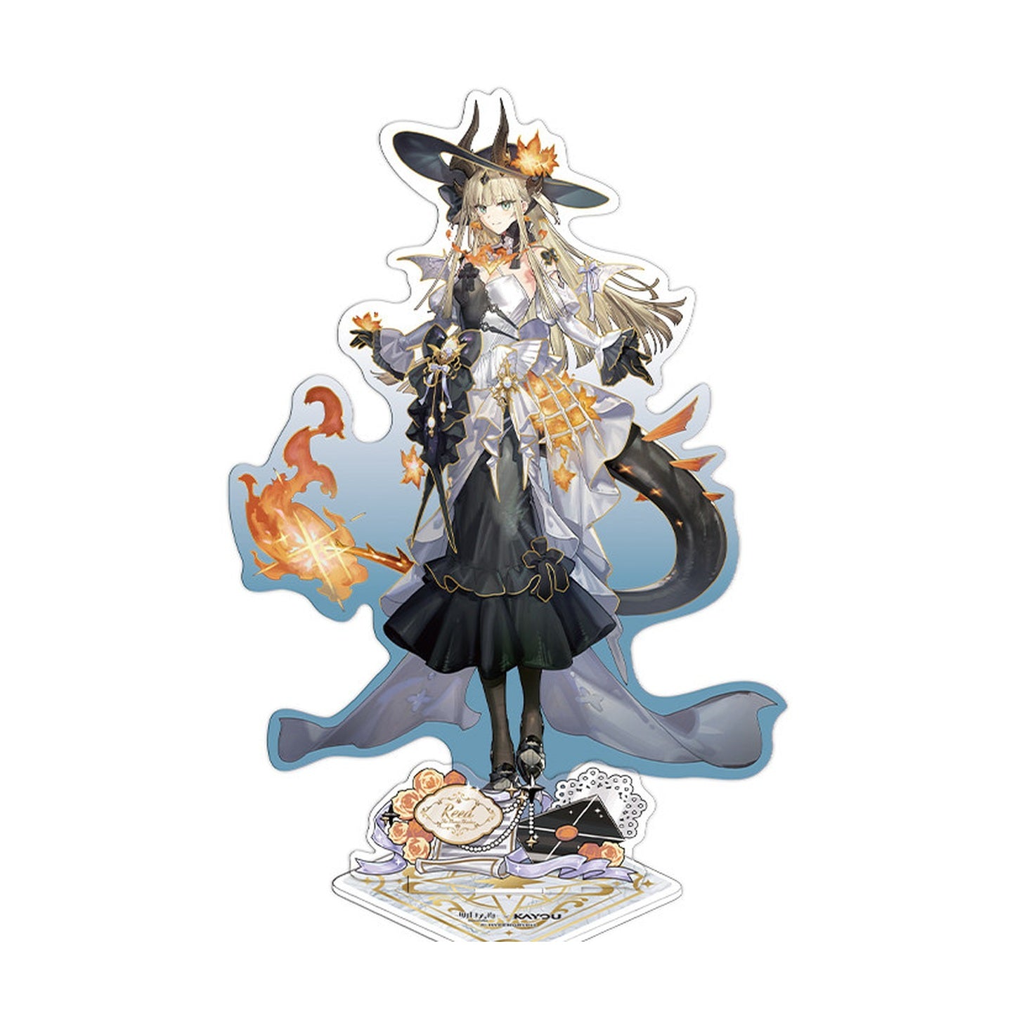 KAYOU x Arknights Luminescent Serenade Acrylic Stand Reed the Flame Shadow product photo