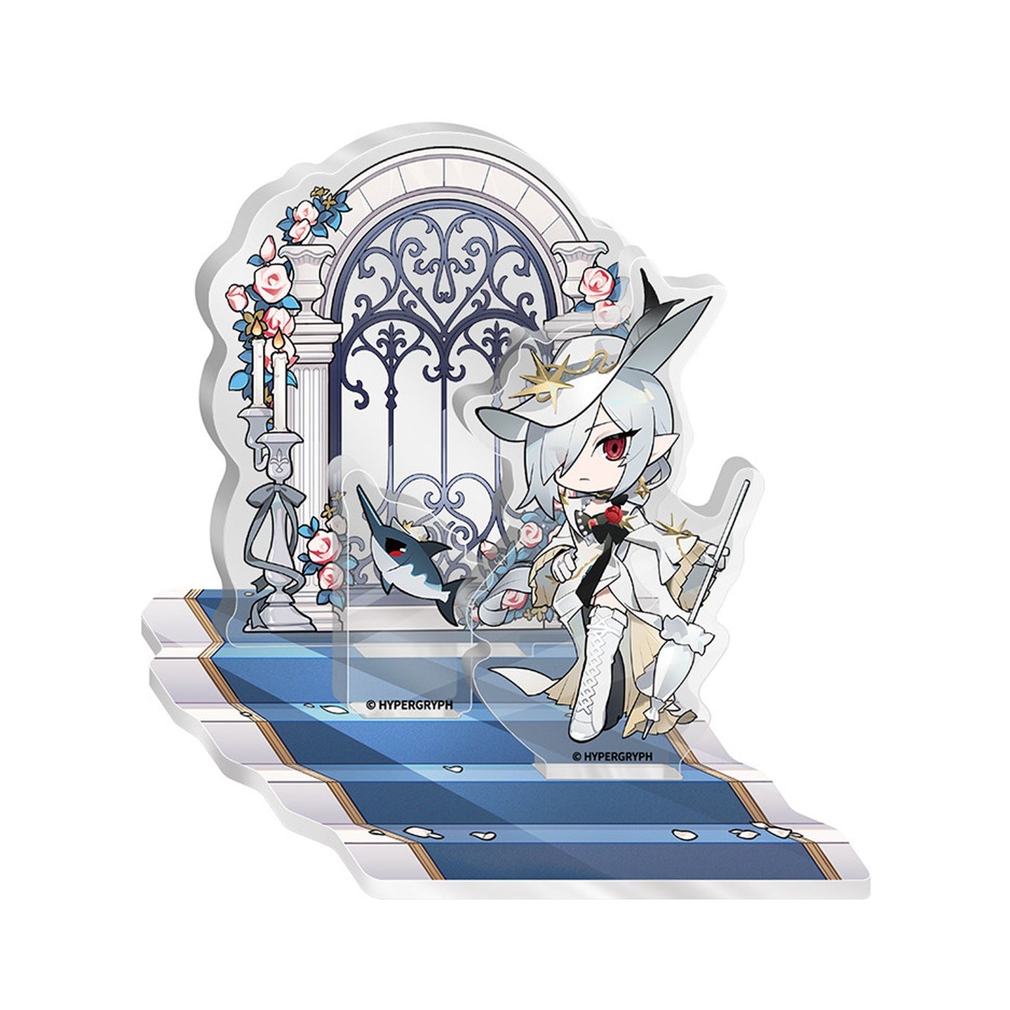 KAYOU x Arknights Luminescent Serenade Chibi Acrylic Stand Gladiia product photo