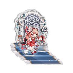 KAYOU x Arknights Luminescent Serenade Chibi Acrylic Stand Haruka product photo