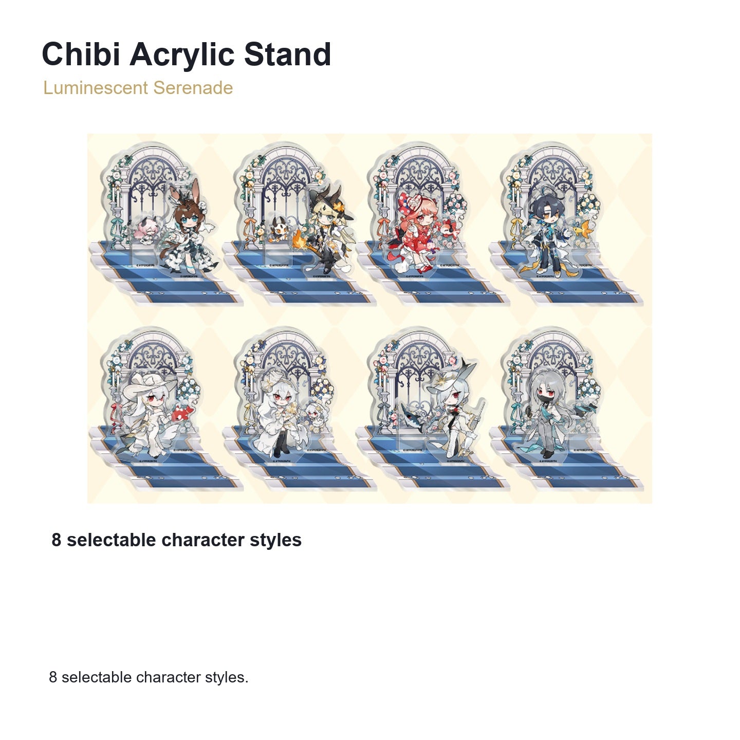 KAYOU x Arknights Luminescent Serenade Chibi Acrylic Stand hero image