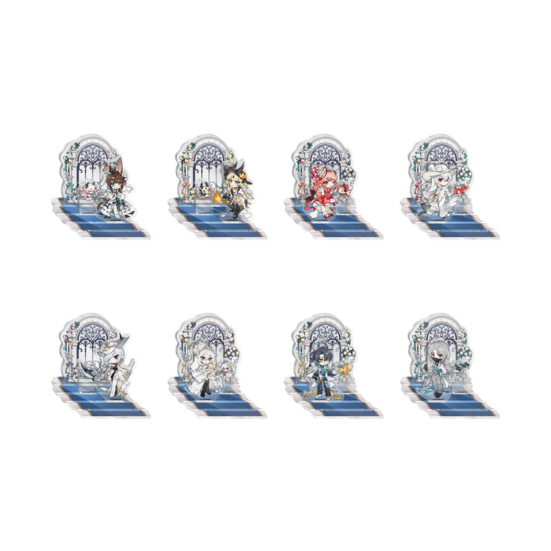 KAYOU x Arknights Luminescent Serenade Chibi Acrylic Stand character lineup