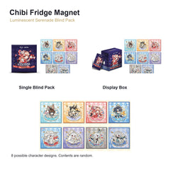 KAYOU x Arknights Luminescent Serenade Chibi Fridge Magnet Blind Pack hero image