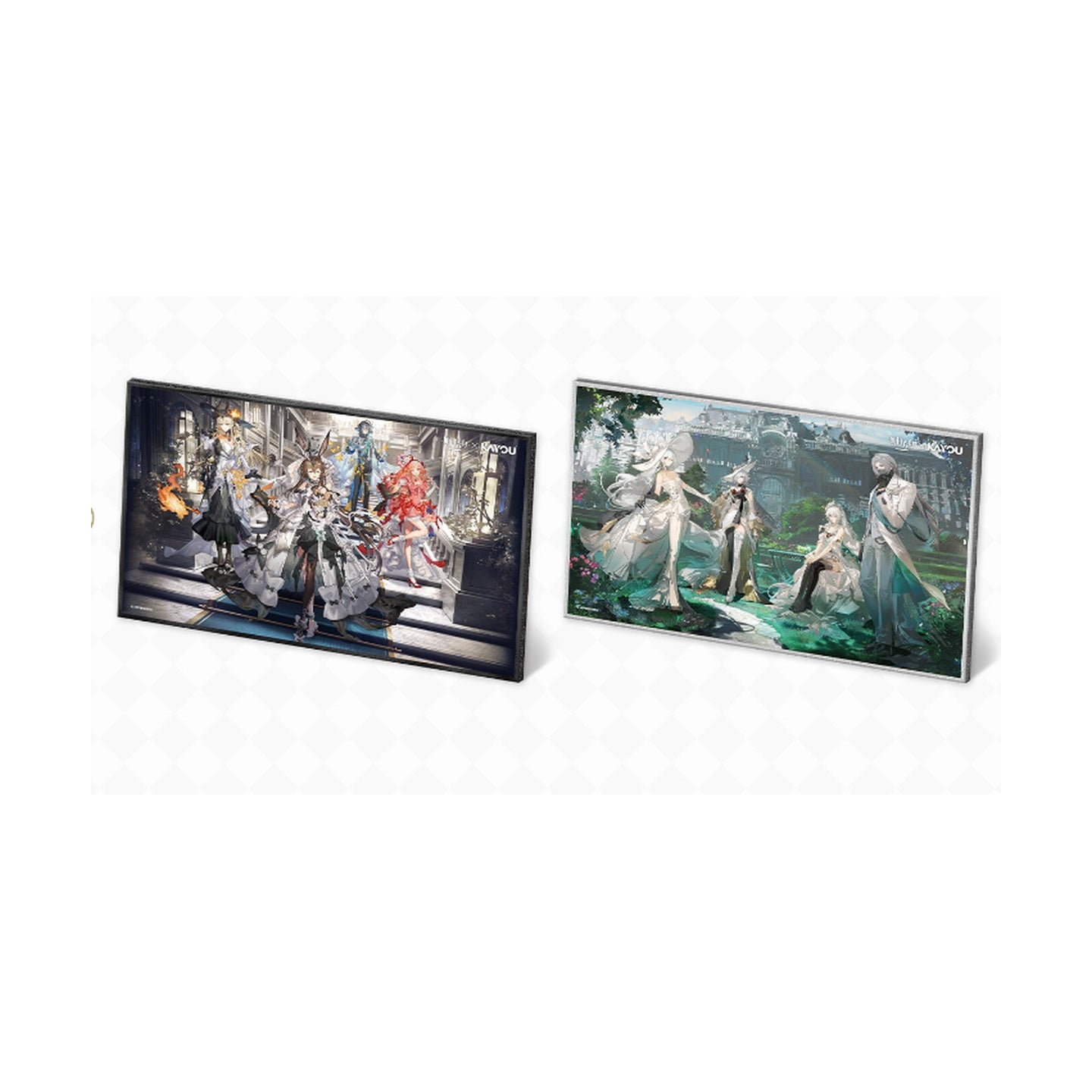 KAYOU x Arknights Luminescent Serenade Collector Gift Box acrylic displays detail photo
