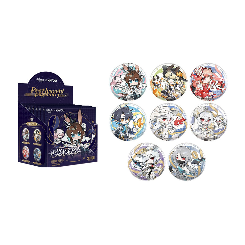 KAYOU x Arknights Luminescent Serenade SD Badge Blind Pack Display Box product photo