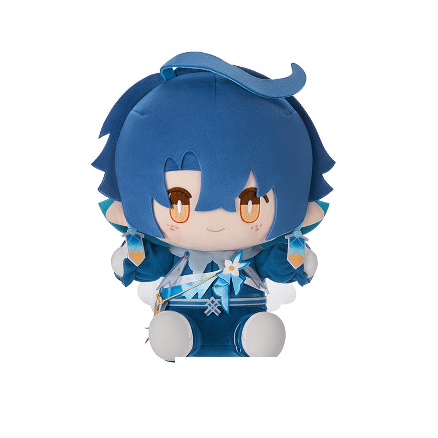 KAYOU x Arknights Pearlescent Pageantry Lumen sitting plush doll white background photo