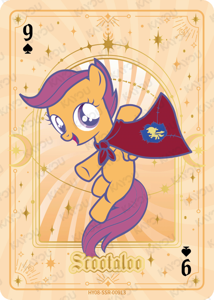 HY08-SSR-009L5 KAYOU MLP Moon Edition Moon 8 SSR bundle card