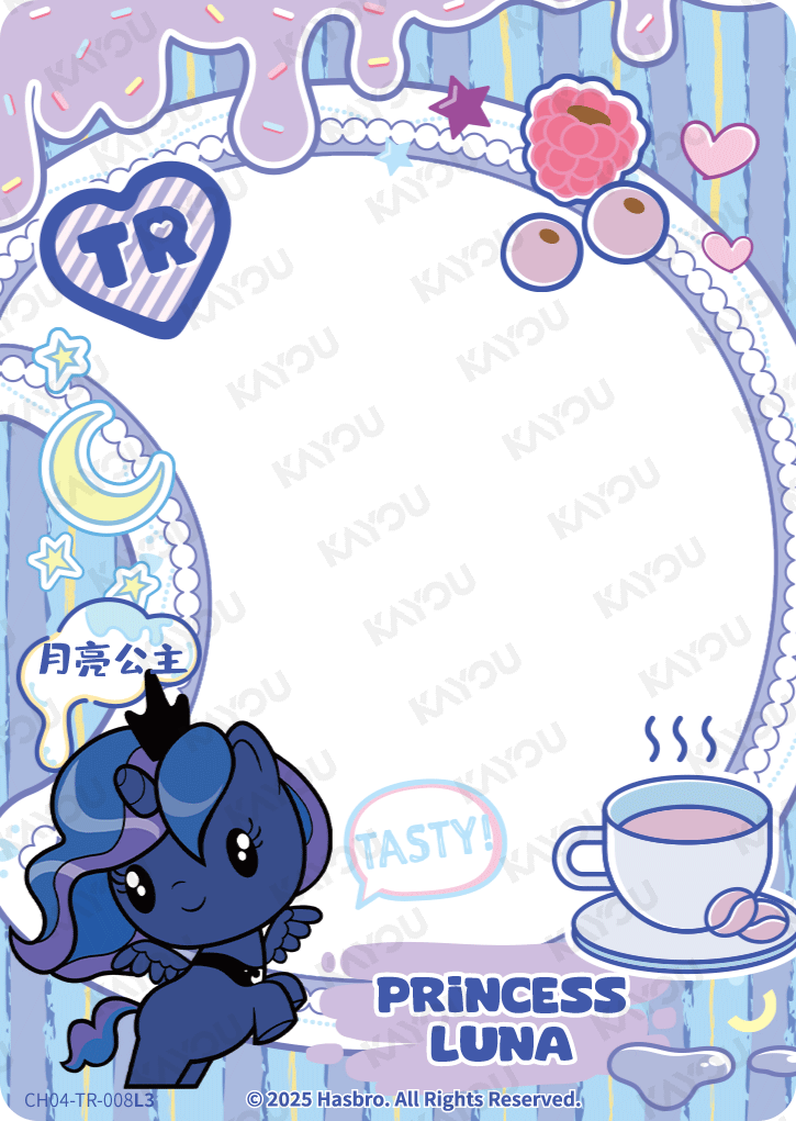 CH04-TR-008 KAYOU MLP Rainbow Edition Rainbow 4 TR bundle card