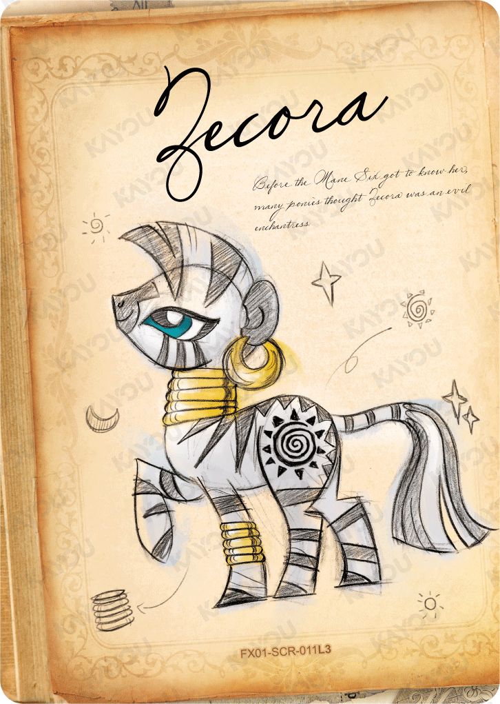 FX01-SCR-011L5 KAYOU MLP Star Edition Star 1 SCR bundle card