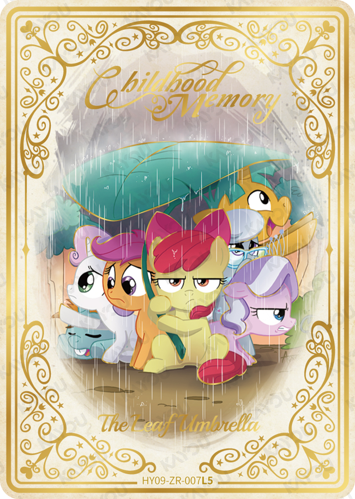 HY09-ZR-007L5 KAYOU MLP Moon Edition Moon 9 ZR single card