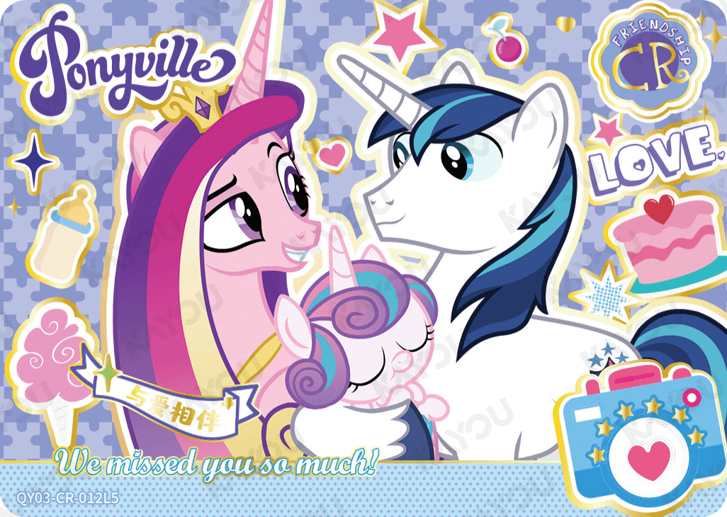QY03-CR-012L5 KAYOU MLP Fun Moments Edition Fun Moments 3 CR single card