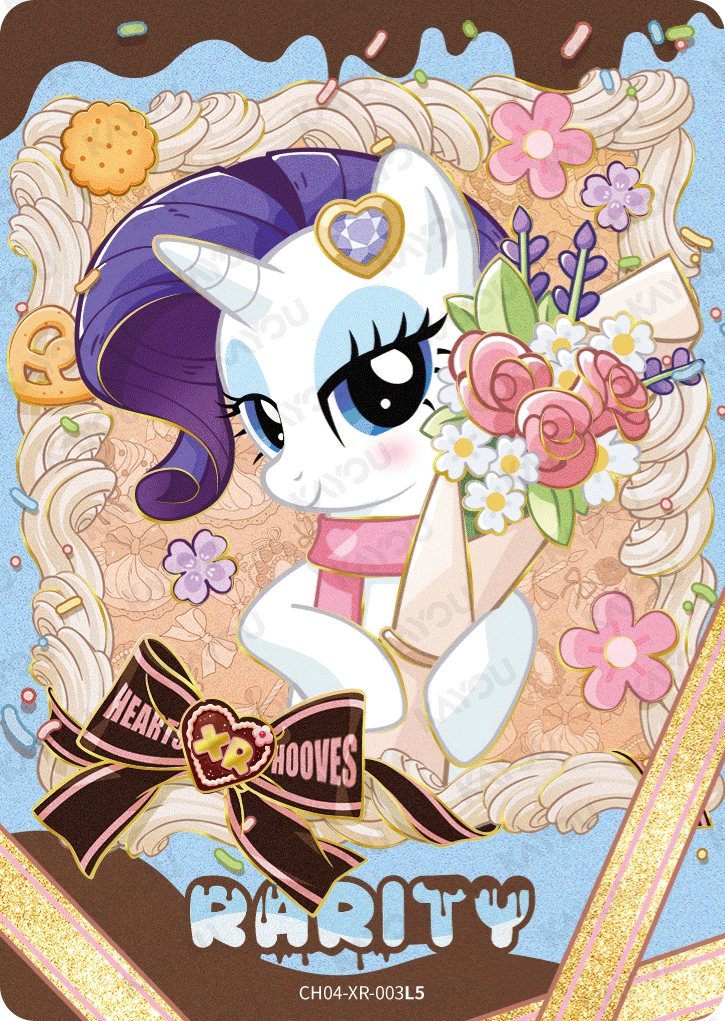 CH04-XR-003 KAYOU MLP Rainbow Edition Rainbow 4 XR single card