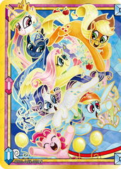 HY10-◇ZR-001L5 KAYOU MLP Moon Edition Moon 10 Hidden Diamond ZR single card