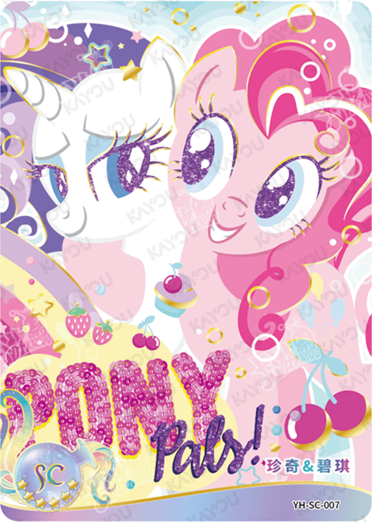 YH-SC-007 - KAYOU MLP Moon Edition Chinese Series 3 (T4W3) SC Single Cards