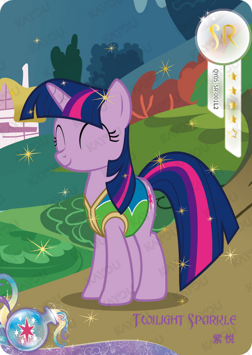 KAYOU MLP Fun Moments Edition Chinese Series 5 (T2W5) SR Card Bundle