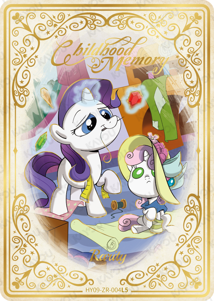 HY09-ZR-004L5 KAYOU MLP Moon Edition Moon 9 ZR single card