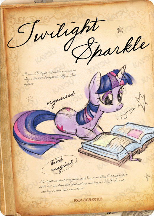 KAYOU MLP Star Edition Chinese Series 1 (T5W1) SCR Card Bundle