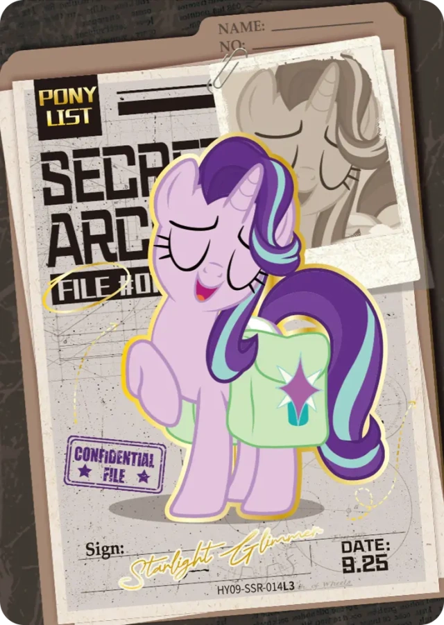 HY09-SSR-014L5 KAYOU MLP Moon Edition Moon 9 SSR bundle card
