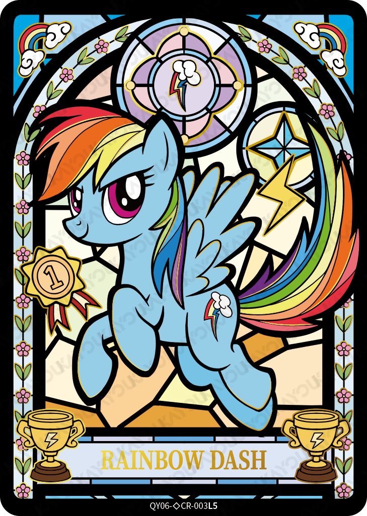 QY06-◇CR-003L5 KAYOU MLP Fun Moments Edition Fun Moments 6 Hidden Diamond CR single card