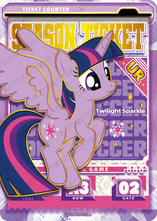 KAYOU MLP Fun Moments Edition Chinese Series 8 (T2W8) UR Card Bundle