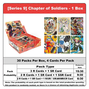 KAYOU NARUTO: Tier 2 Wave 9 (Soldier Chapter) Booster Box - Official Chinese Edition