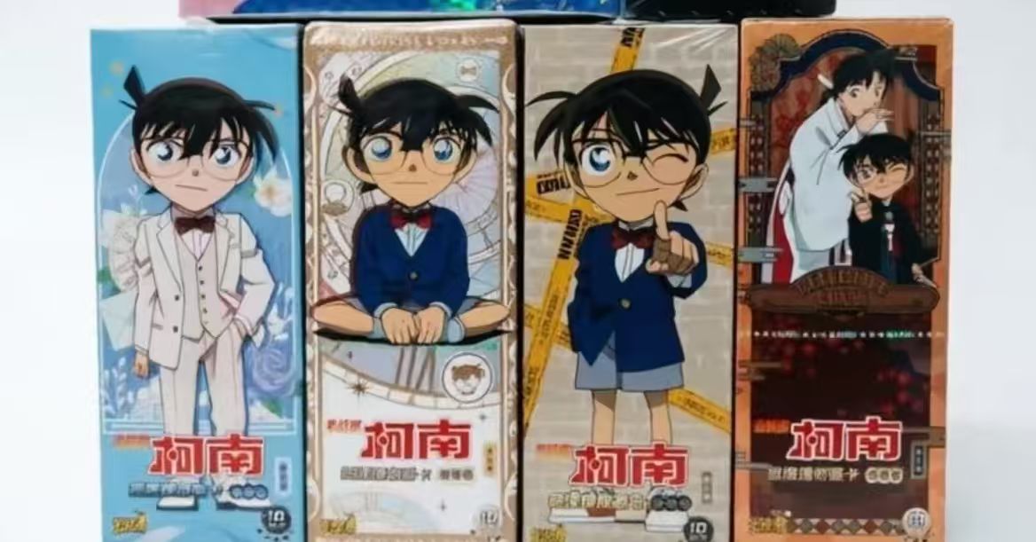 KAYOU Detective Conan four collectible card display box styles reference