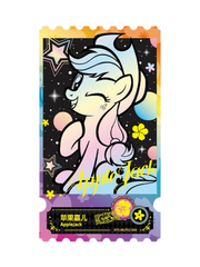 KAYOU MLP Flower Sea Party Commemorative Ticket Cards (KYS-MLP02) - Hidden AJ