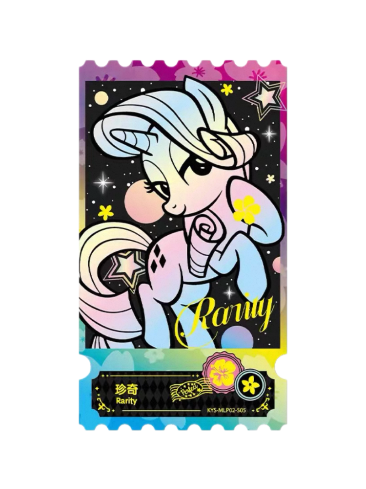 KAYOU MLP Flower Sea Party Commemorative Ticket Cards (KYS-MLP02) - Hidden RR
