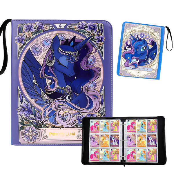 PL Princess Luna MLP Star Pack AR artwork 9-pocket zipper card binder