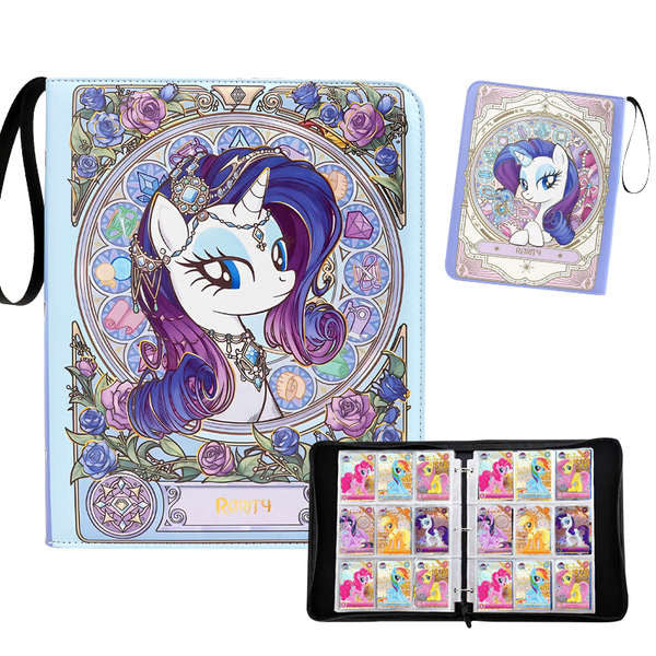 RR Rarity MLP Star Pack AR artwork 9-pocket zipper card binder