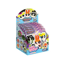 The Powerpuff Girls Tinplate Badge Blind Pack series 1 display box