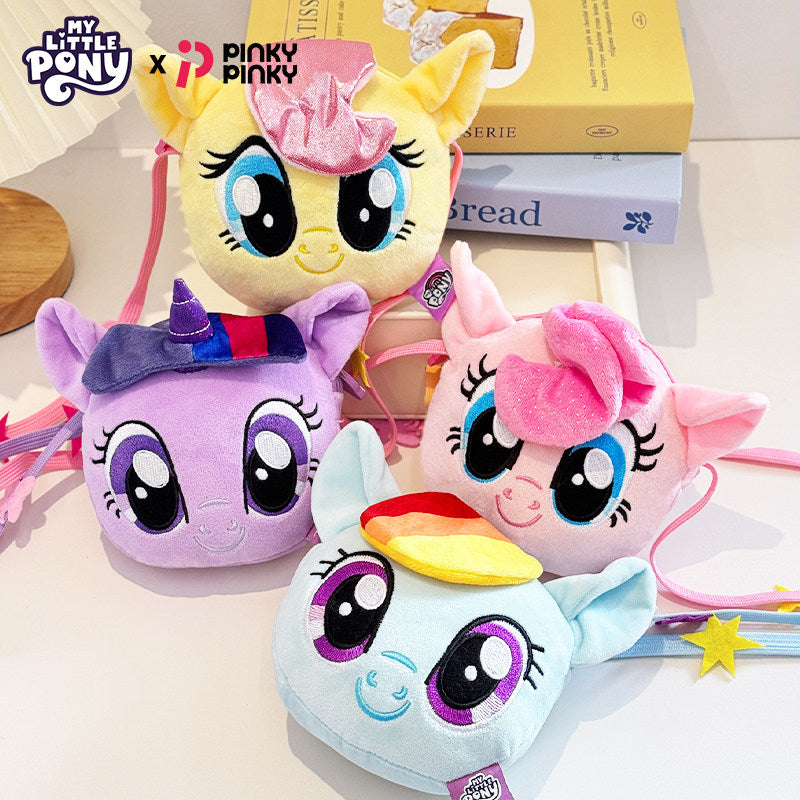 MLP PinkyPinky plush bag product assortment